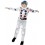 Deluxe Spaceman Costume, White