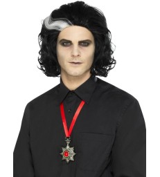 Deluxe Vampire Metal Medallion Necklace