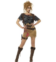 Deluxe Zombie Huntress Costume