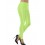 80s Disco Spandex Leggings, Neon Green