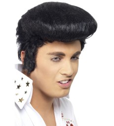 Elvis Deluxe Wig, Black