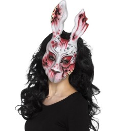 Evil Bunny Mask, Multi-Coloured