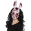 Evil Bunny Mask, Multi-Coloured