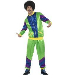 80s Height of Fashion Shell Suit Costume, Male