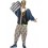 80s Hip Hop Costume, Patterned