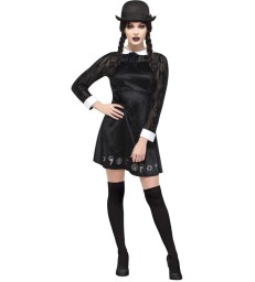 Fever Deluxe Gothic School Girl Costume