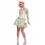 Fever Deluxe Vintage Clown Costume, White