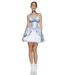 Fever Magical Princess Costume, with Dress, Blue