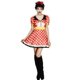 Fever Miss Mouse Costume, Red