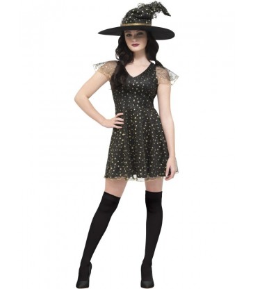 Fever Moon & Stars Witch Costume