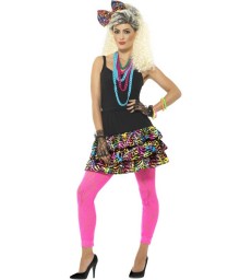 80s Party Girl Kit, Multi-Coloured