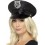 Fever Sequin Police Hat, Black