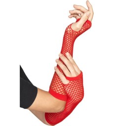 Fishnet Gloves3