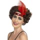 Flapper Headband, Red