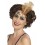 Flapper Headband, Gold