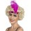 Flapper Headband, Pink