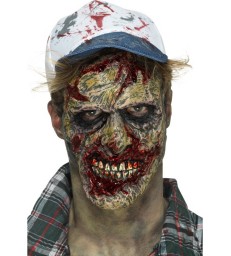 Foam Latex Zombie Face Prosthetic