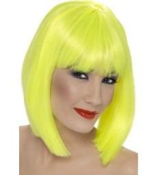 Glam Wig, Neon Yellow
