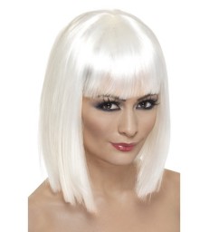 Glam Wig, White