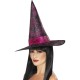 Glitter Cobweb Witch Hat