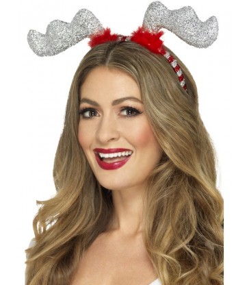 Glitter Reindeer Antlers