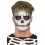 Smiffys Make-Up FX, GID Skeleton Kit, Grease, Blac
