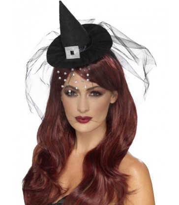 Gothic Mini Witch Hat