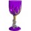 Gothic Wine Glass, Purple