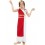 Grecian Girl Costume, Red
