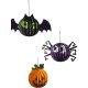 Hanging Halloween Paper Decorations, Set of 3