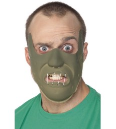 Adult PVC Restraint Horror Mask