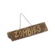 Hanging Zombies Sign