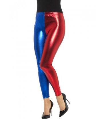 Harlequin Cosplay Leggings, Metallic