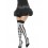 Harlequin Hold Ups, White & Black