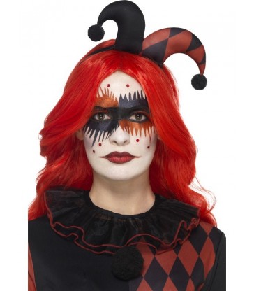 Harlequin Make-Up Kit, with Face Stickers