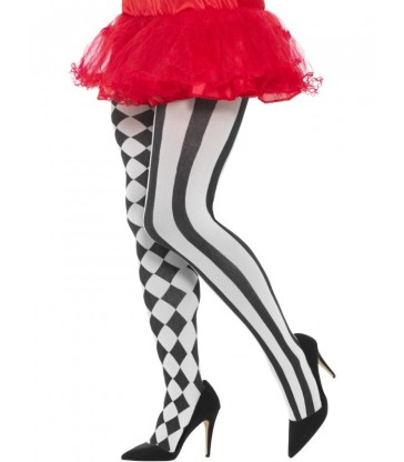 Harlequin Tights, Plus Size