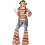 Harmony Hippie Costume, Multi-Coloured