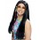 Hippy Party Wig, Black