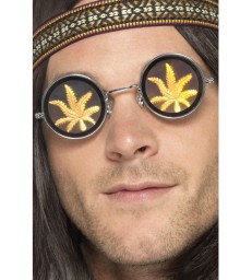 Holographic Marijuana Glasses