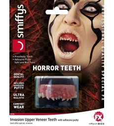 Horror Teeth, Invasion, with Upper Veneer Teeth