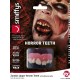 Horror Teeth, Zombie, with Upper Veneer Teeth