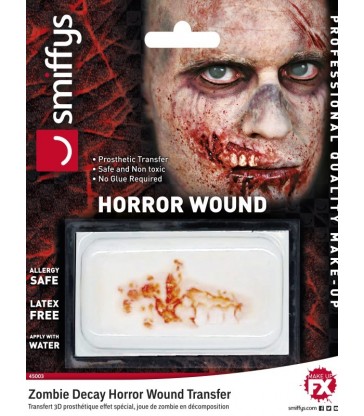 Horror Wound Transfer, Zombie Decay