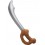 Inflatable Pirate Sword, Brown