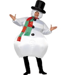 Inflatable Snowman Costume