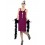 Jazz Flapper Costume, Burgundy