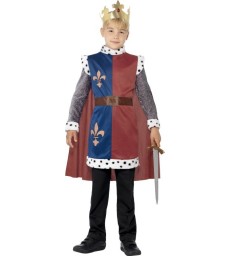 King Arthur Medieval Costume, Red