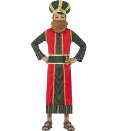 King Gaspar Costume, Multi-Coloured