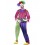 Kolorful Killer Klown Costume, Multi-Coloured