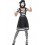 Lady Mime Artist Costume, Black
