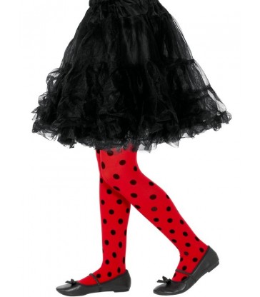 Ladybird Spot Tights, Childs